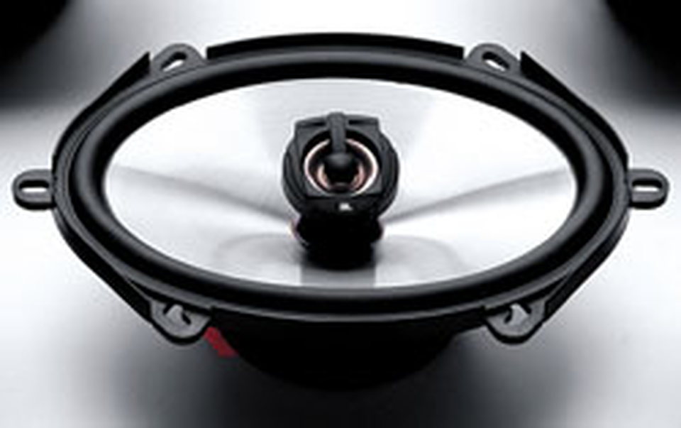 POWER P75 - Black - 5x7 inch 2-WAY CAR SYSTEM - Hero